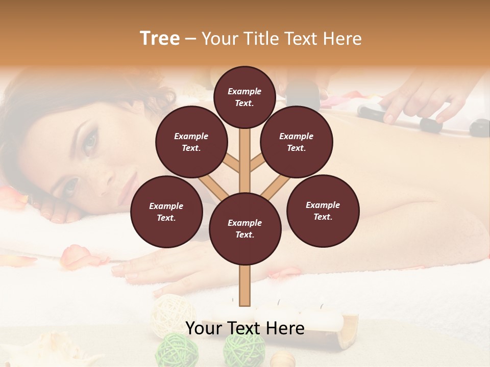 Cosmetics Young Girl PowerPoint Template