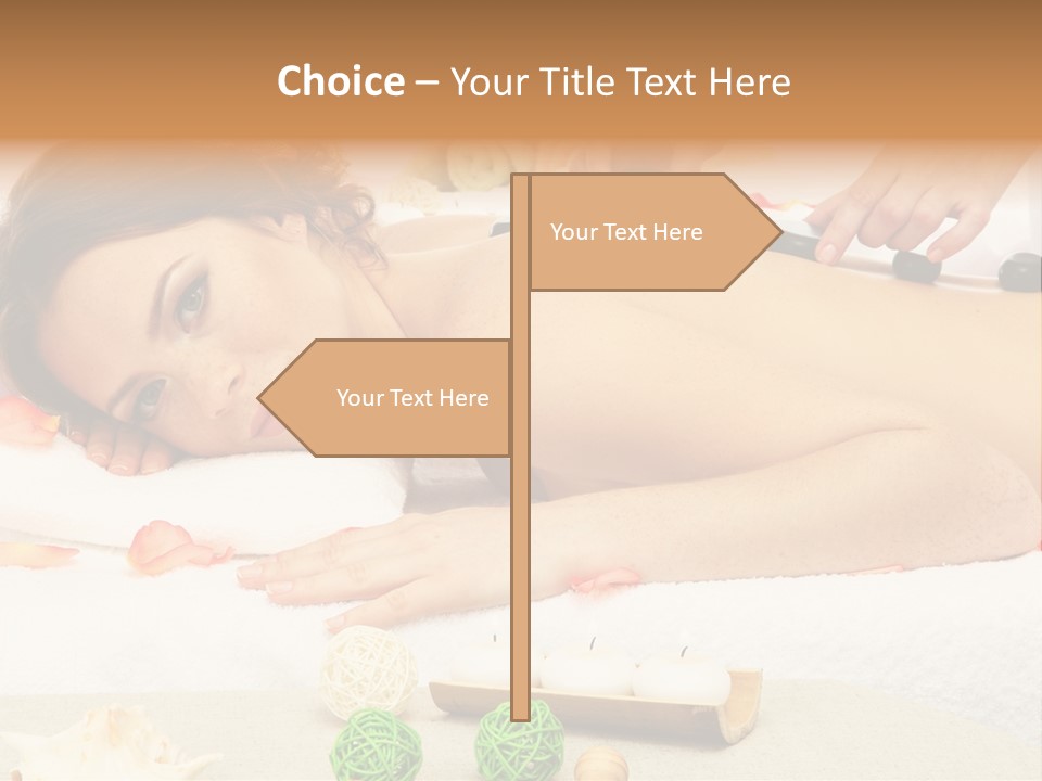 Cosmetics Young Girl PowerPoint Template