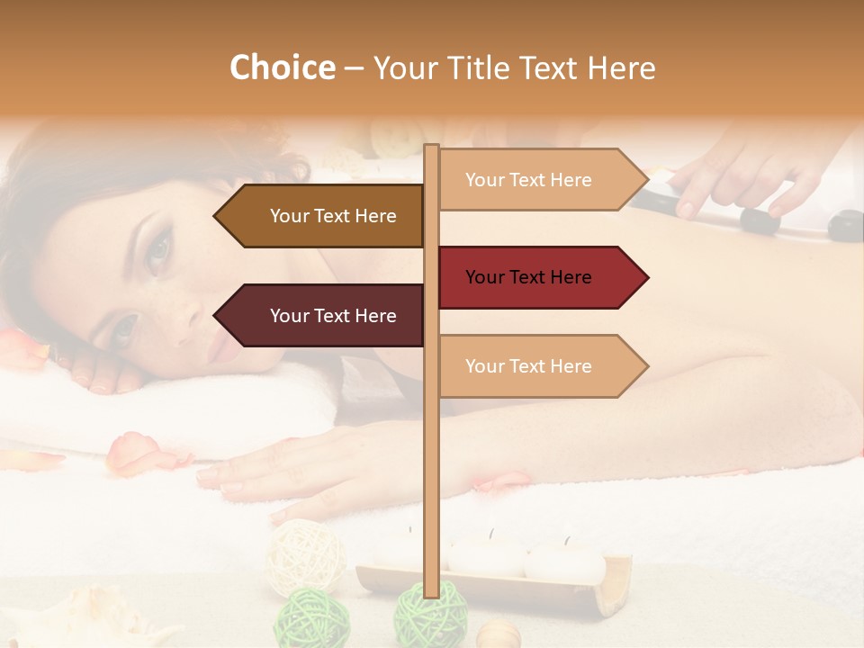 Cosmetics Young Girl PowerPoint Template