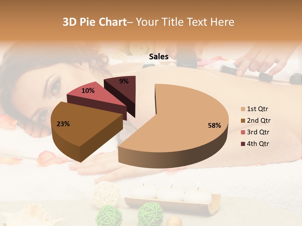 Cosmetics Young Girl PowerPoint Template