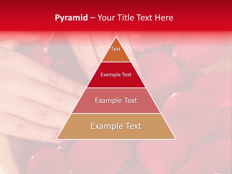 Rose Luxury Hand PowerPoint Template