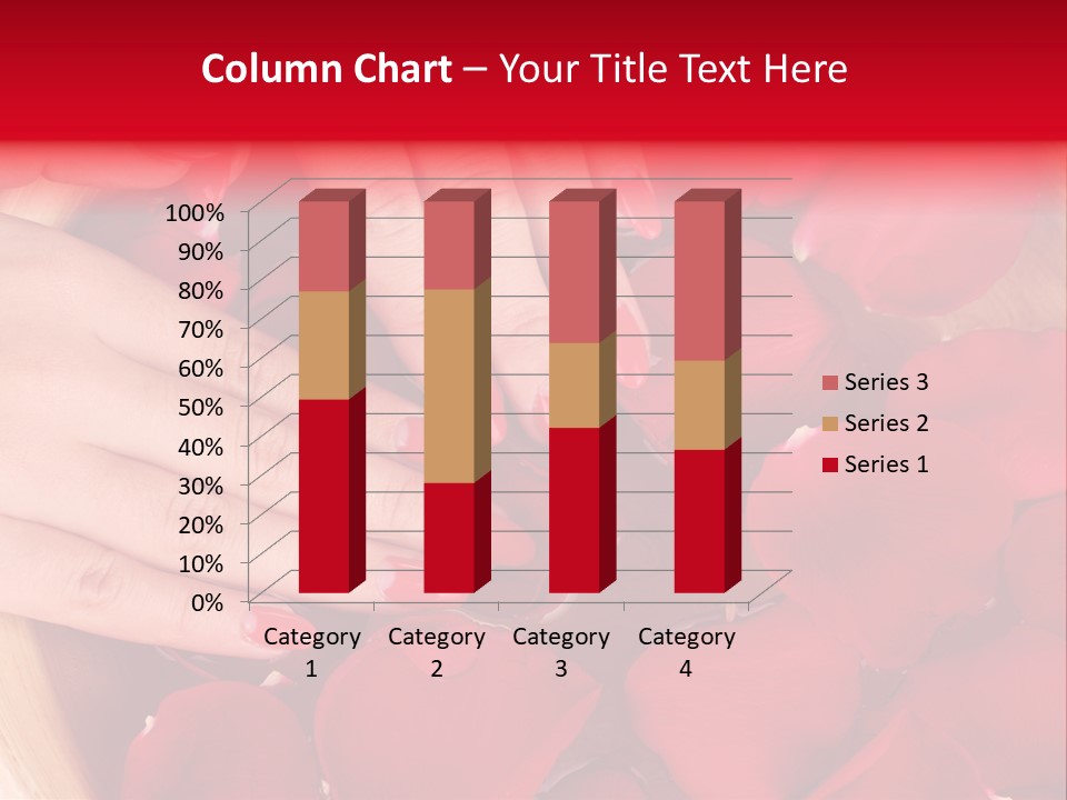 Rose Luxury Hand PowerPoint Template