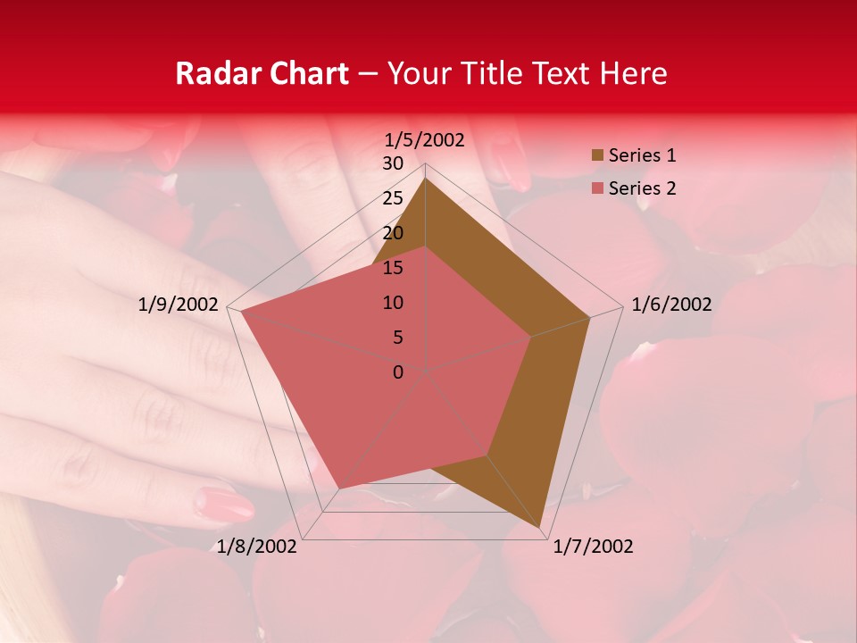Rose Luxury Hand PowerPoint Template