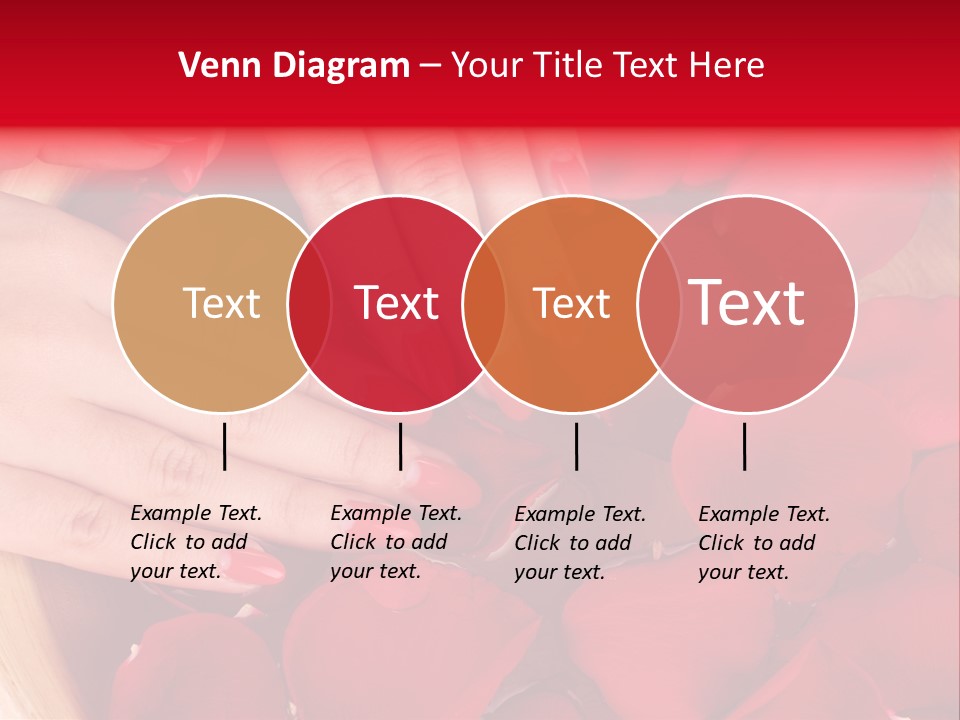 Rose Luxury Hand PowerPoint Template