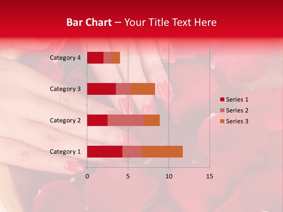 Rose Luxury Hand PowerPoint Template