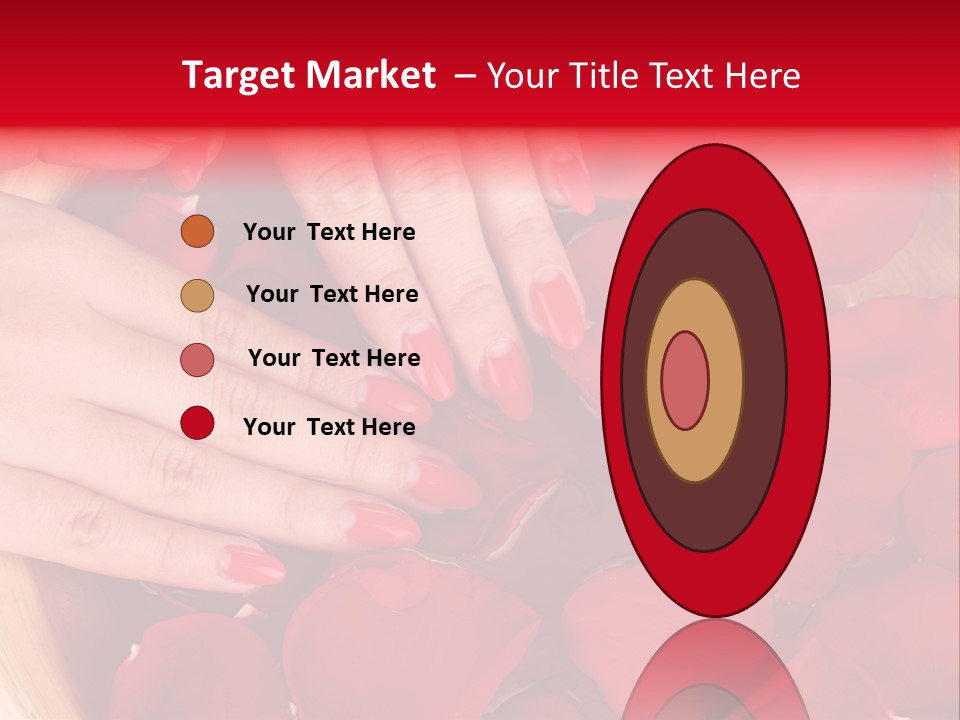 Rose Luxury Hand PowerPoint Template