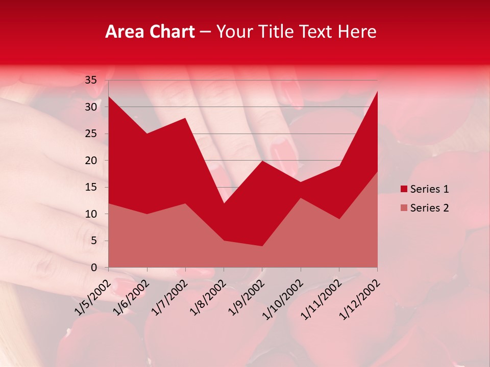 Rose Luxury Hand PowerPoint Template