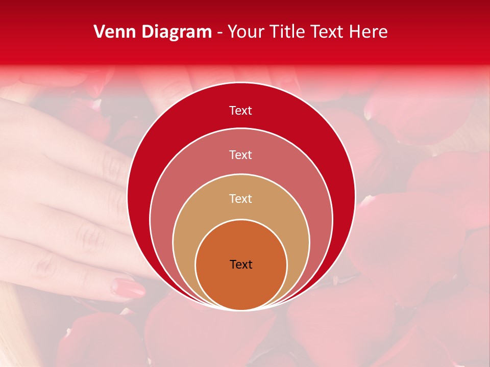 Rose Luxury Hand PowerPoint Template