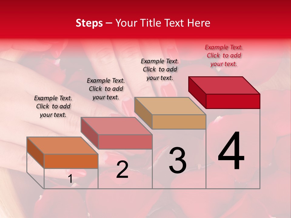 Rose Luxury Hand PowerPoint Template