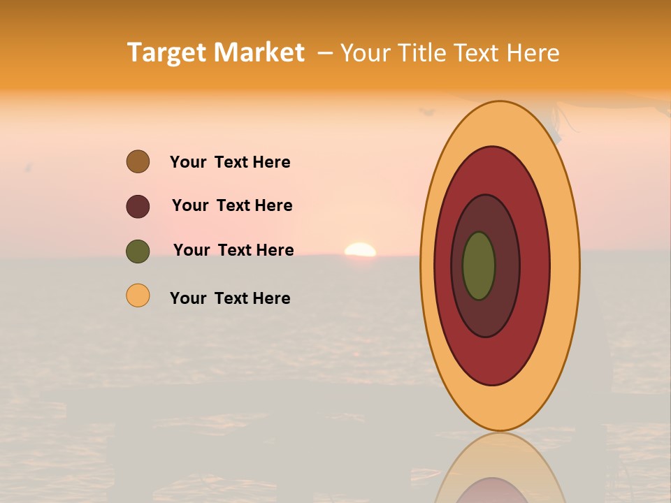 Sea Washing Body PowerPoint Template