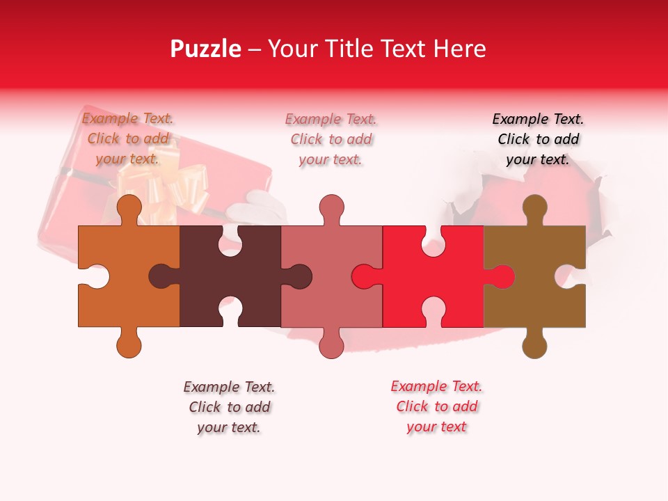 Take Box Costume PowerPoint Template