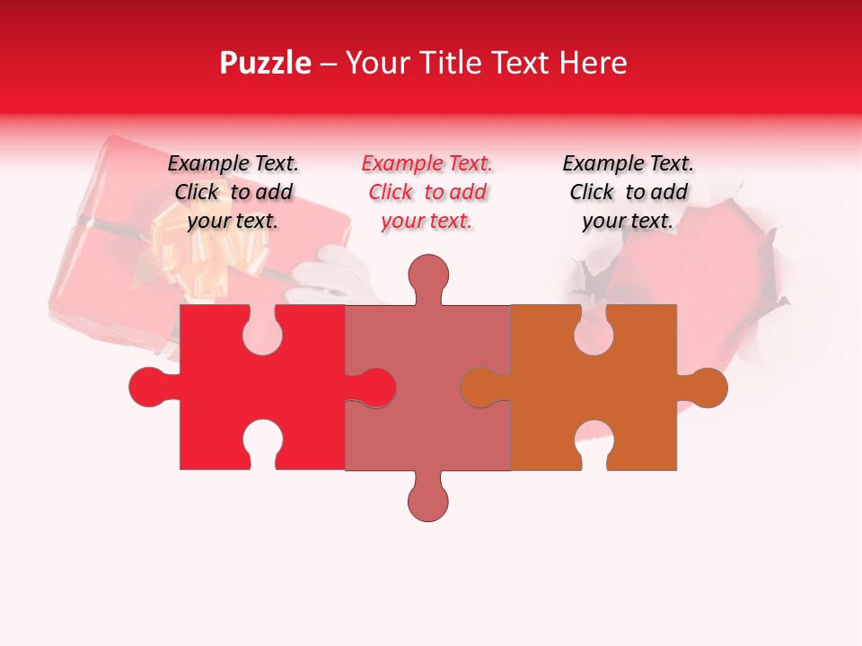 Take Box Costume PowerPoint Template