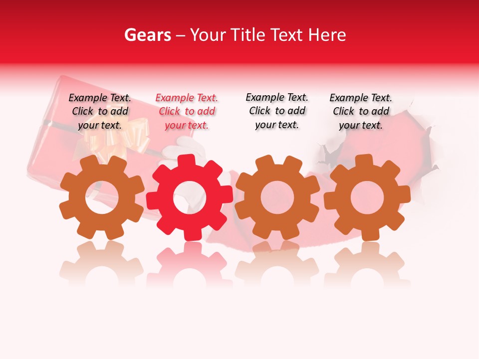 Take Box Costume PowerPoint Template