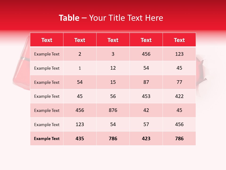 Take Box Costume PowerPoint Template