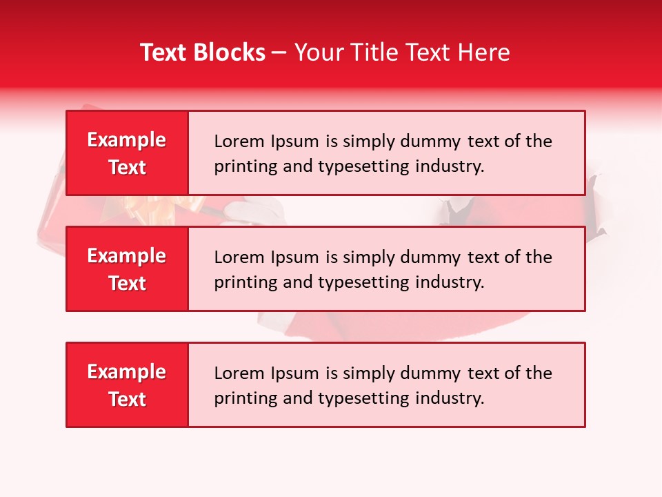 Take Box Costume PowerPoint Template