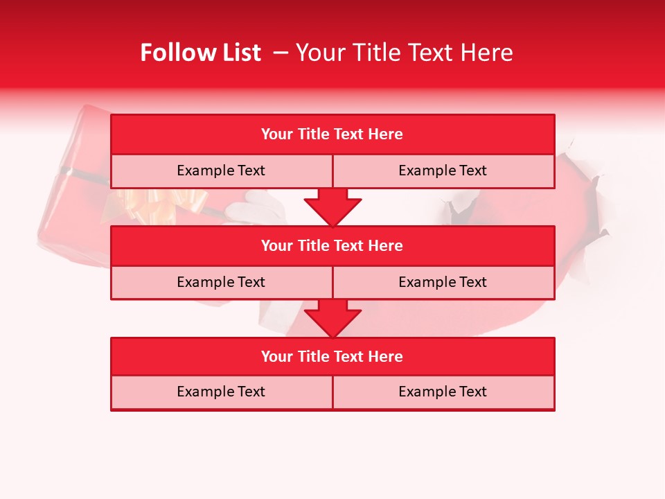 Take Box Costume PowerPoint Template