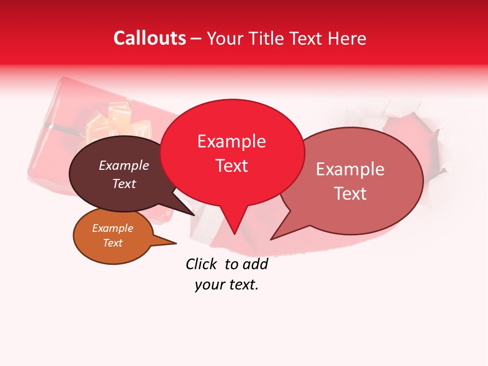 Take Box Costume PowerPoint Template