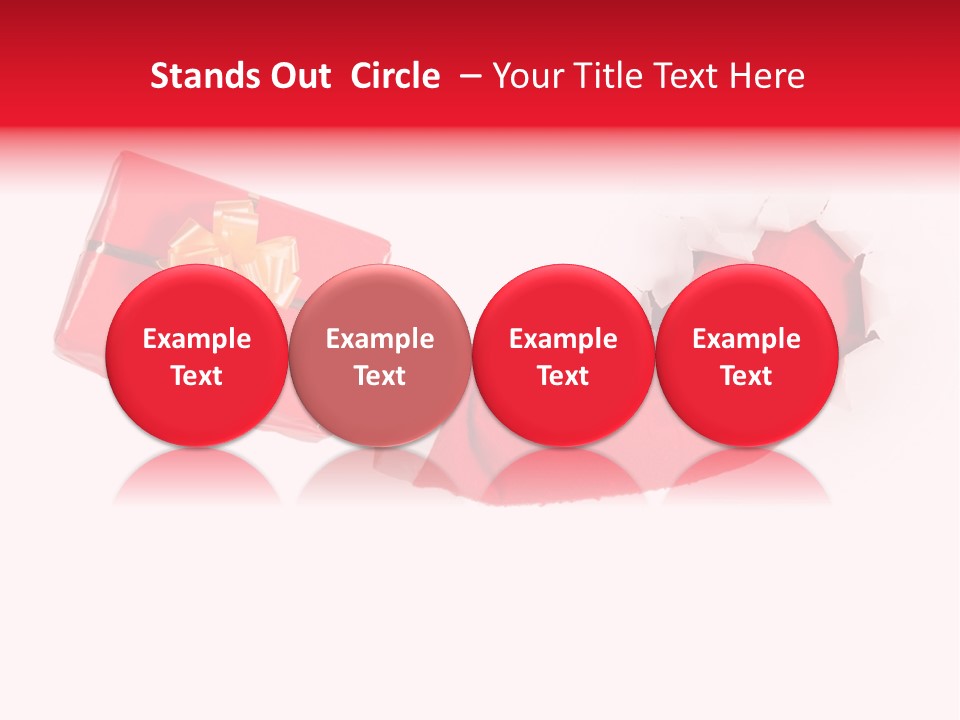 Take Box Costume PowerPoint Template