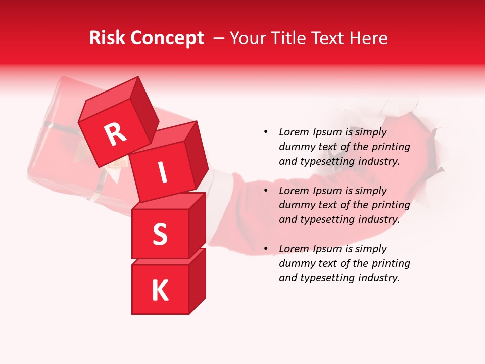 Take Box Costume PowerPoint Template