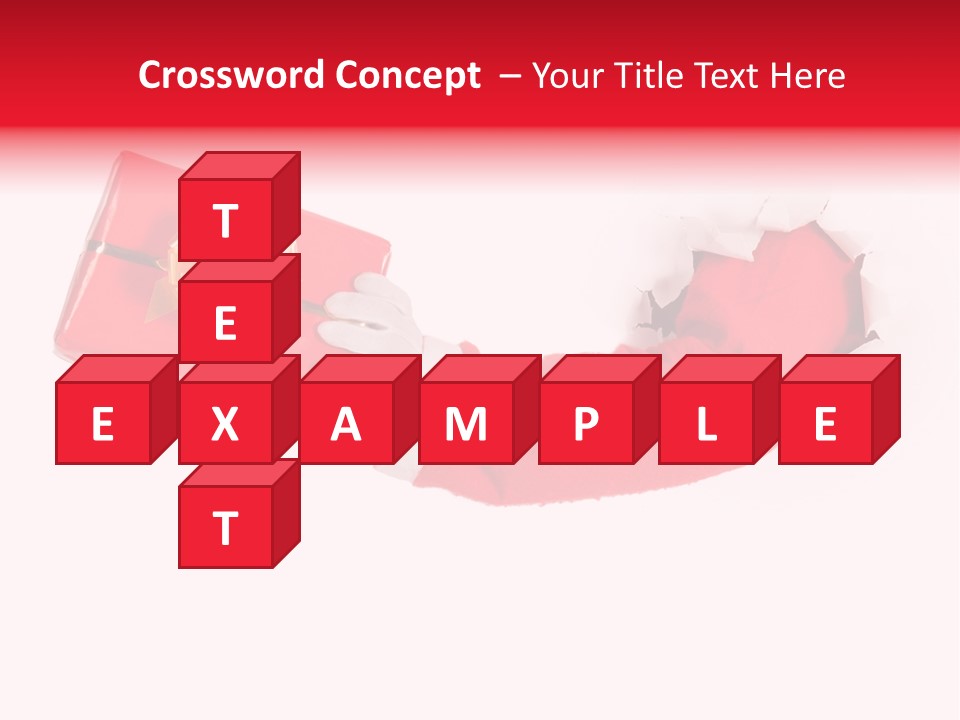 Take Box Costume PowerPoint Template