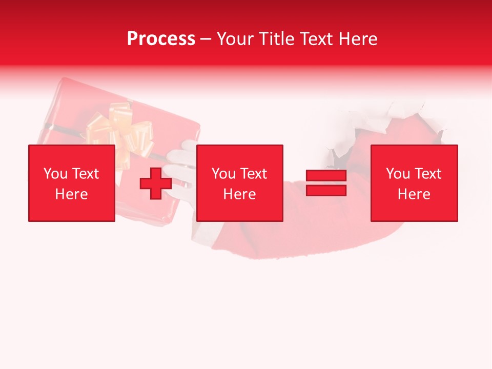 Take Box Costume PowerPoint Template