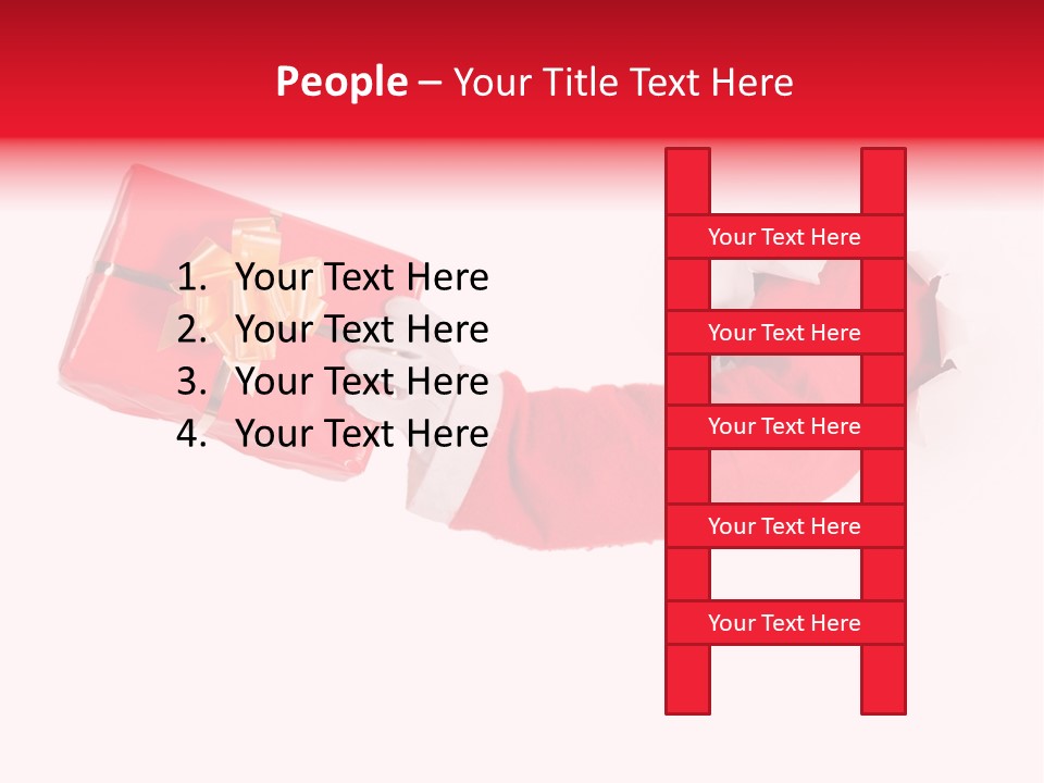 Take Box Costume PowerPoint Template