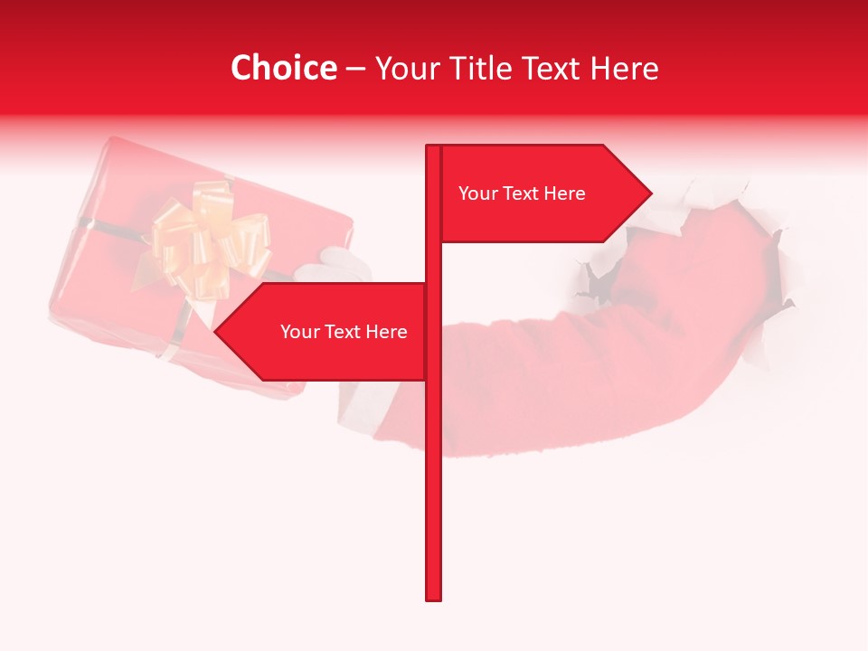 Take Box Costume PowerPoint Template