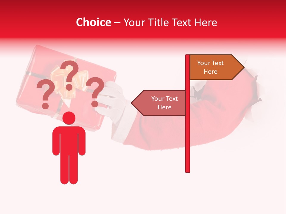 Take Box Costume PowerPoint Template