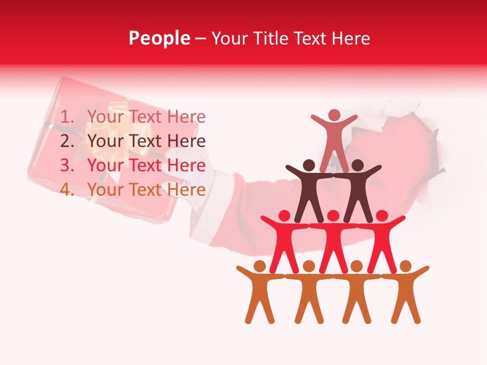 Take Box Costume PowerPoint Template