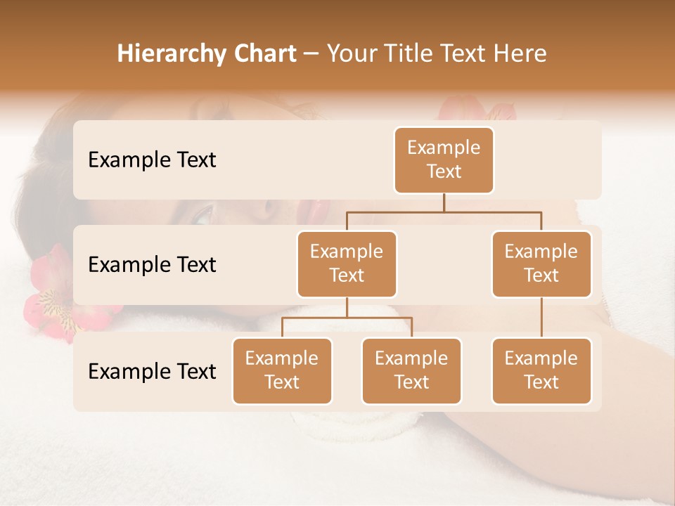 Lying Female Body PowerPoint Template