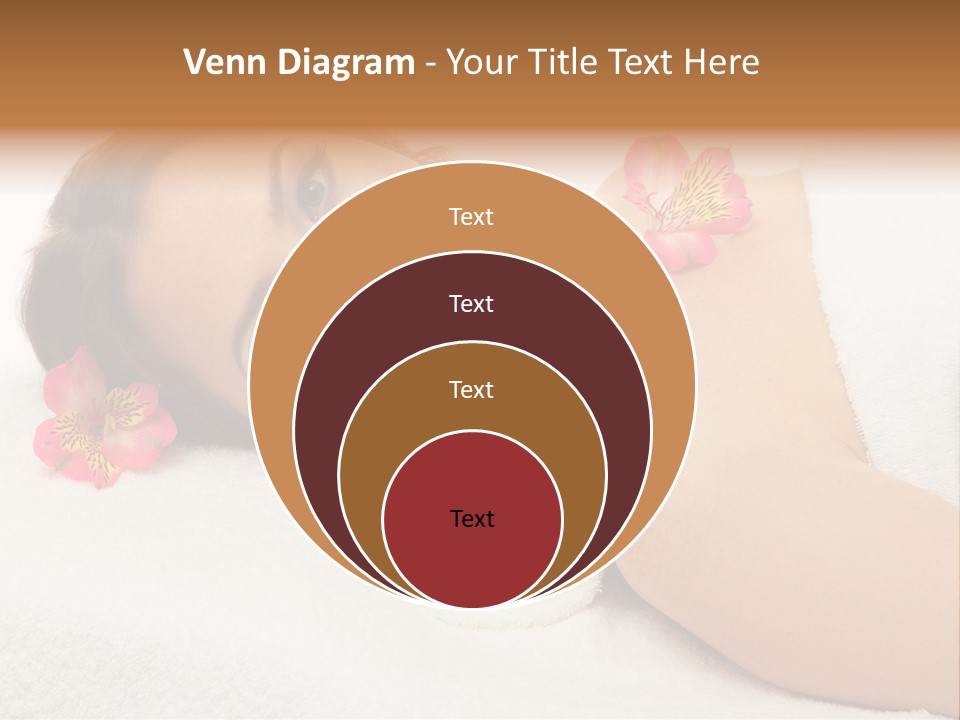 Lying Female Body PowerPoint Template