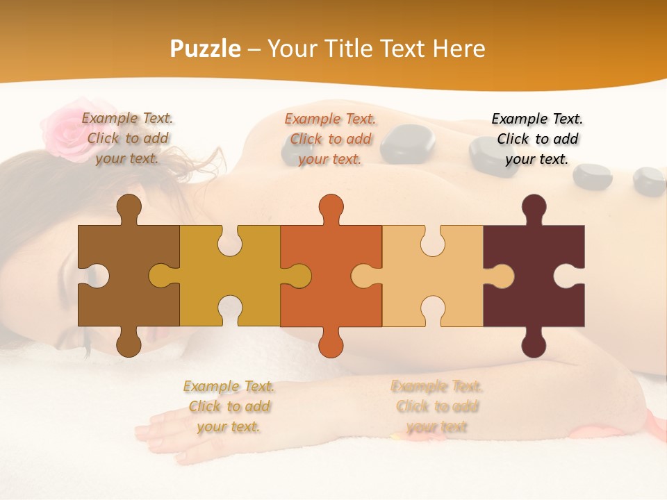 Towel Tone Relaxation PowerPoint Template