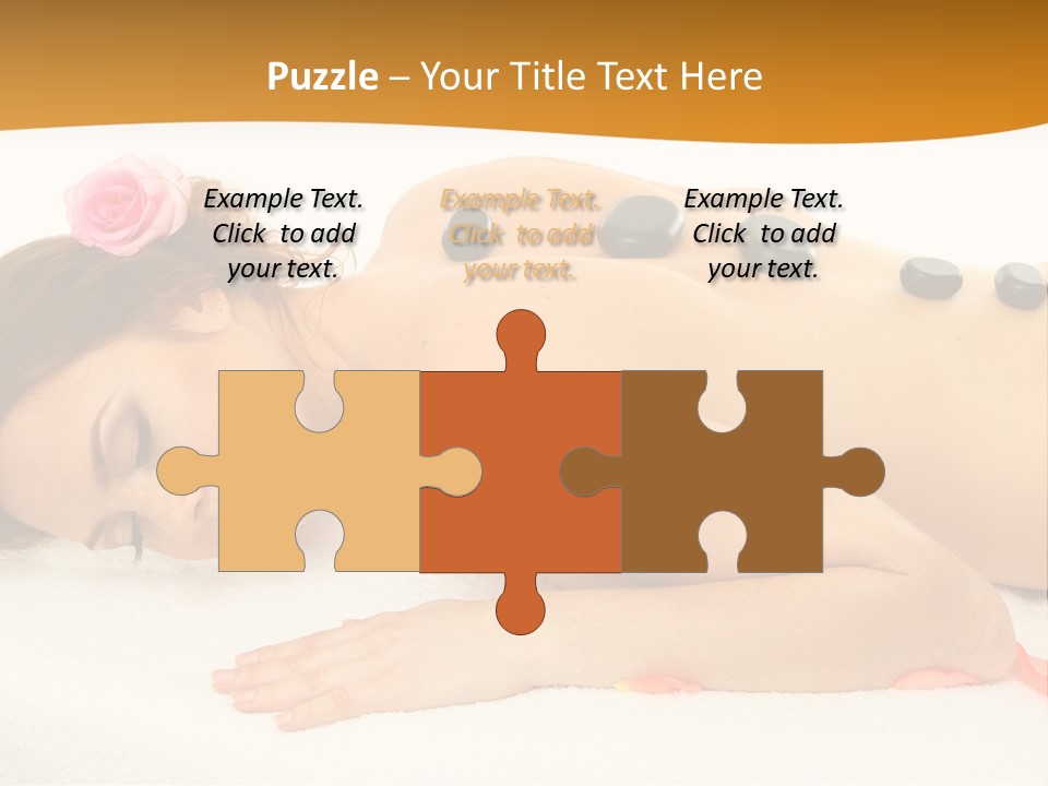 Towel Tone Relaxation PowerPoint Template