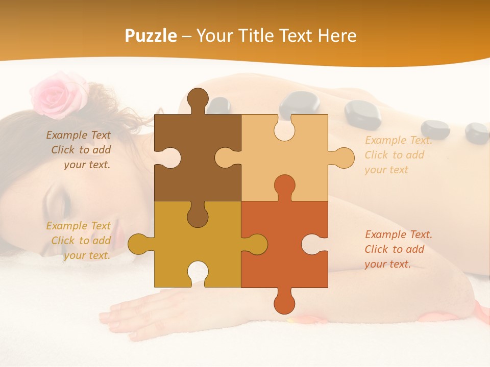 Towel Tone Relaxation PowerPoint Template