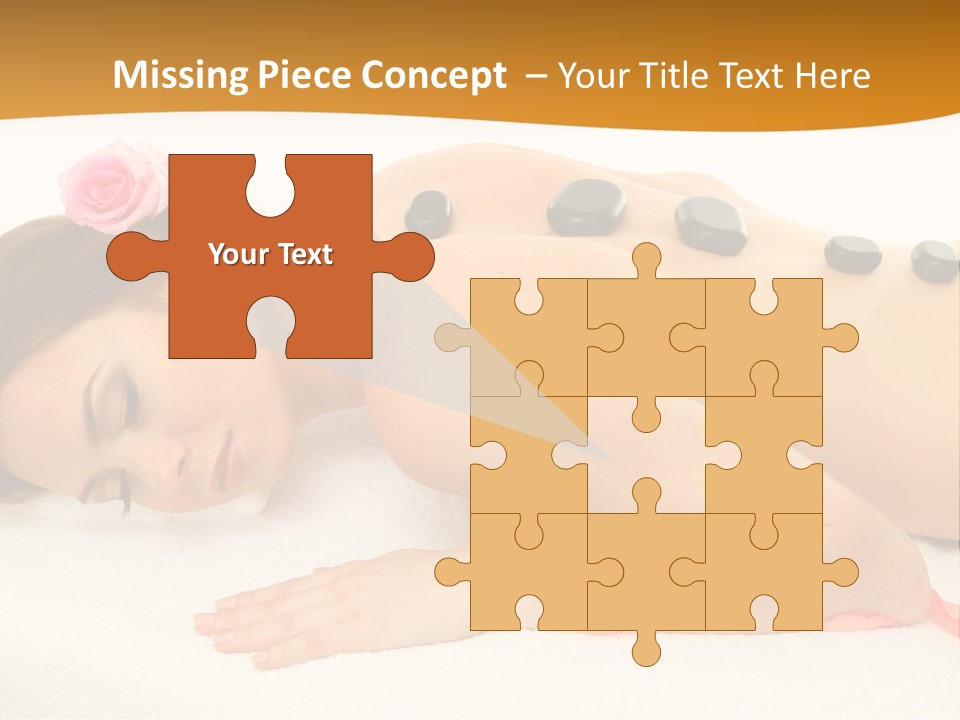 Towel Tone Relaxation PowerPoint Template