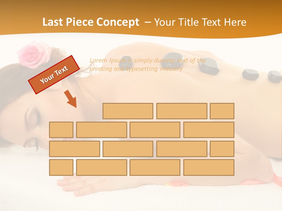 Towel Tone Relaxation PowerPoint Template