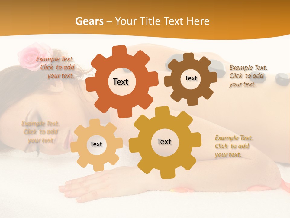 Towel Tone Relaxation PowerPoint Template