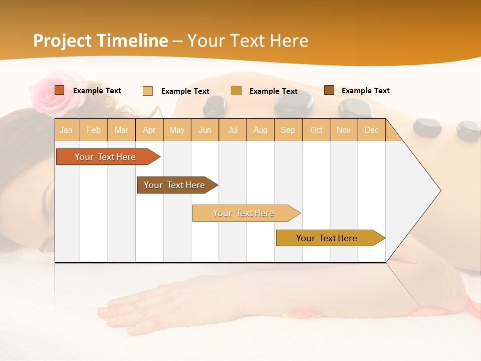 Towel Tone Relaxation PowerPoint Template