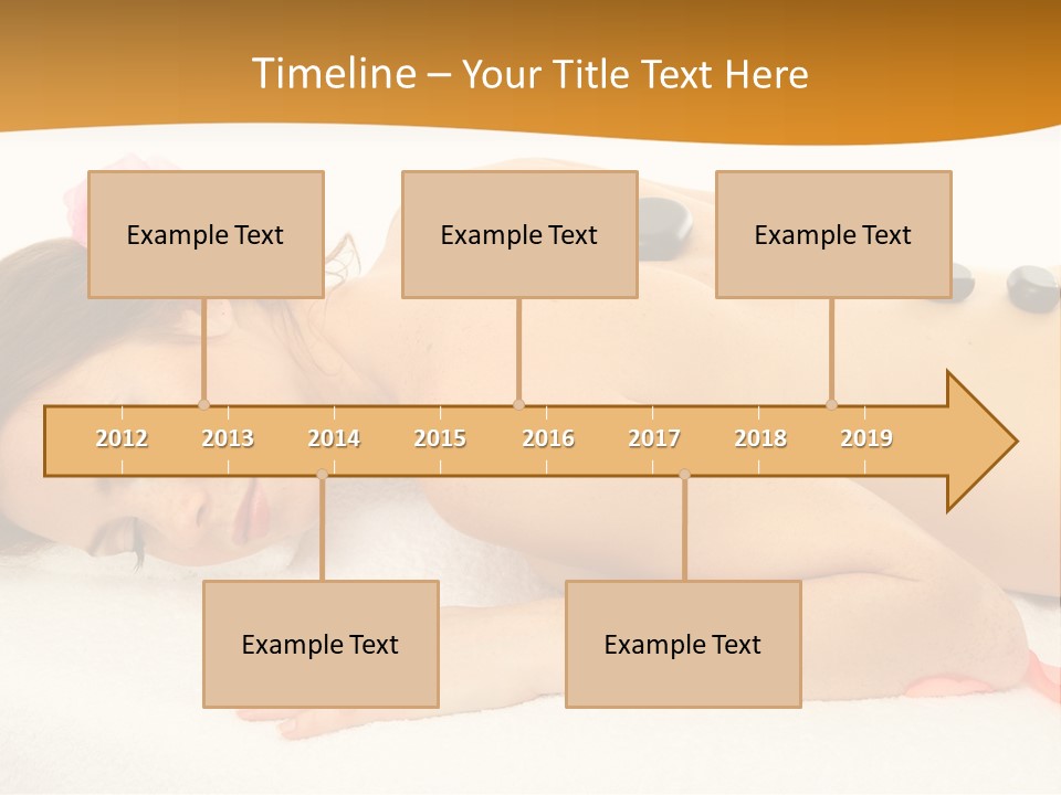 Towel Tone Relaxation PowerPoint Template
