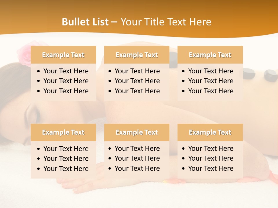 Towel Tone Relaxation PowerPoint Template