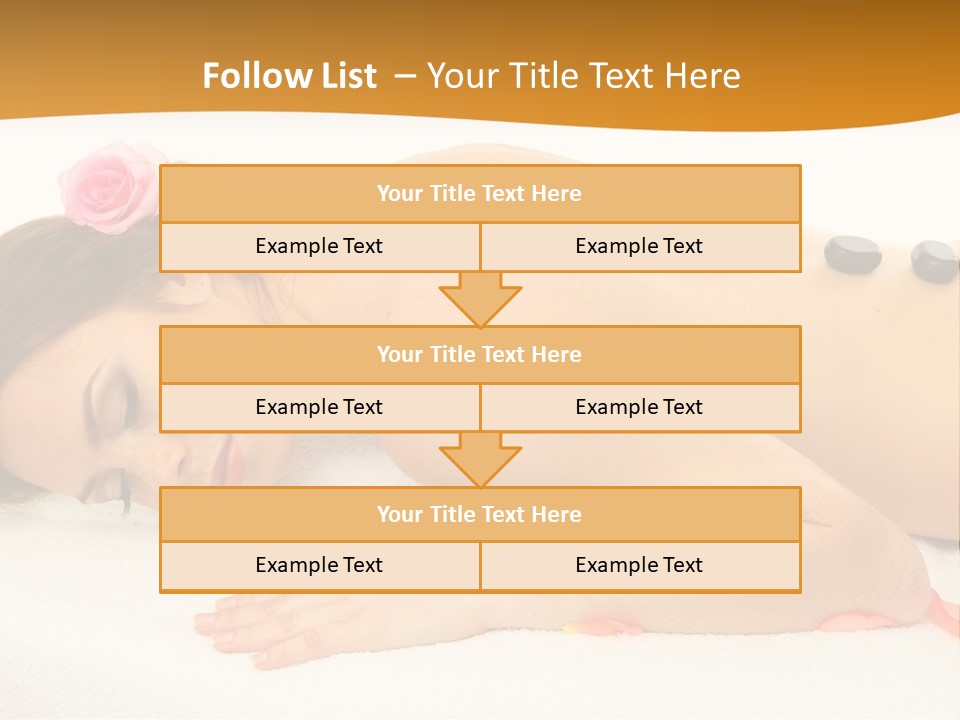 Towel Tone Relaxation PowerPoint Template