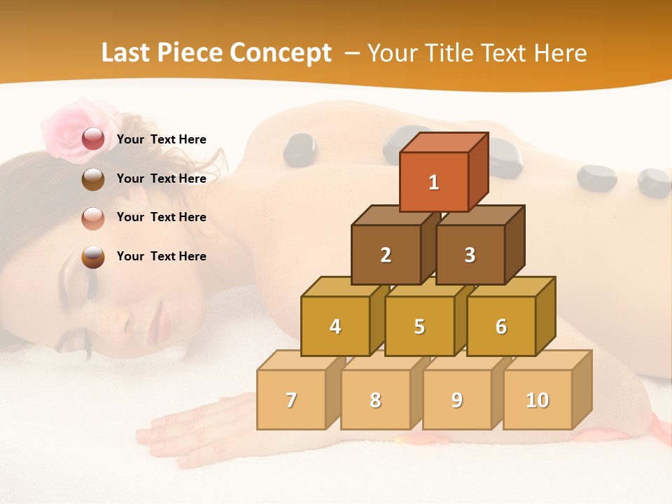 Towel Tone Relaxation PowerPoint Template