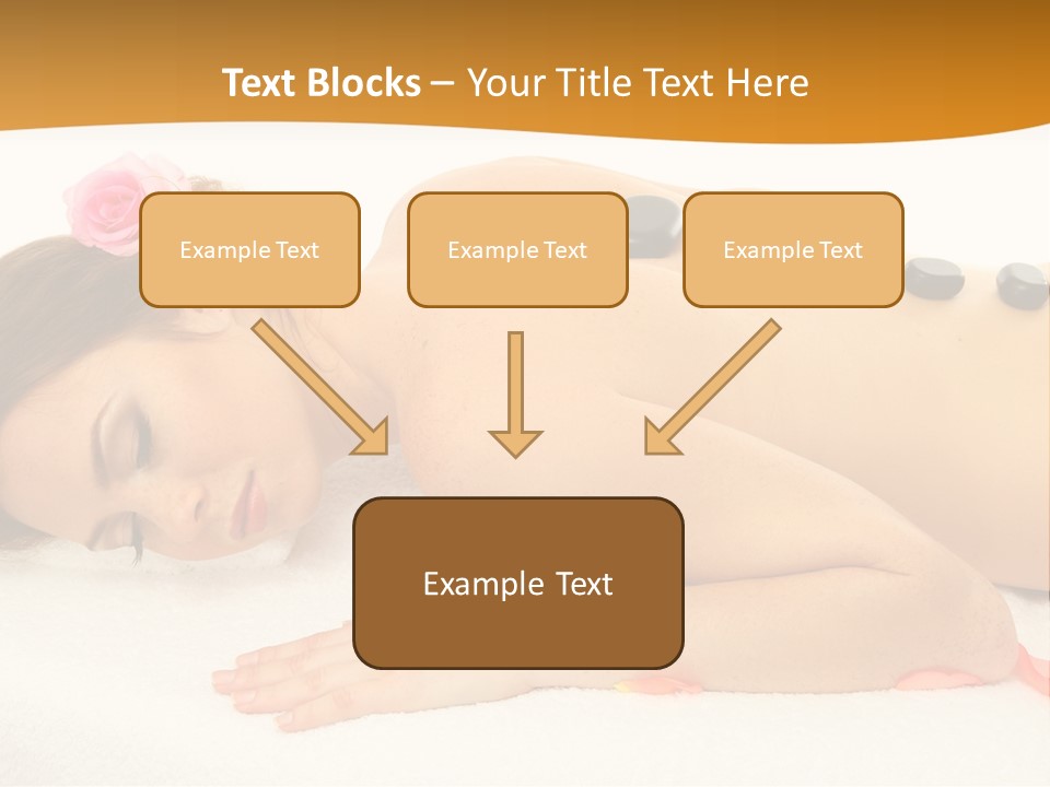 Towel Tone Relaxation PowerPoint Template
