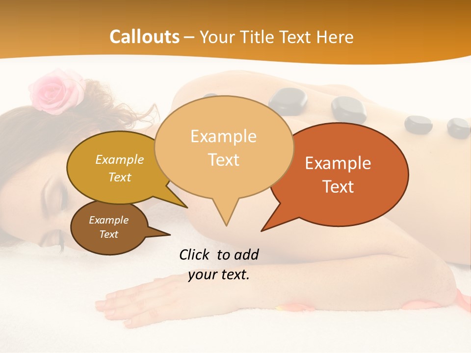 Towel Tone Relaxation PowerPoint Template