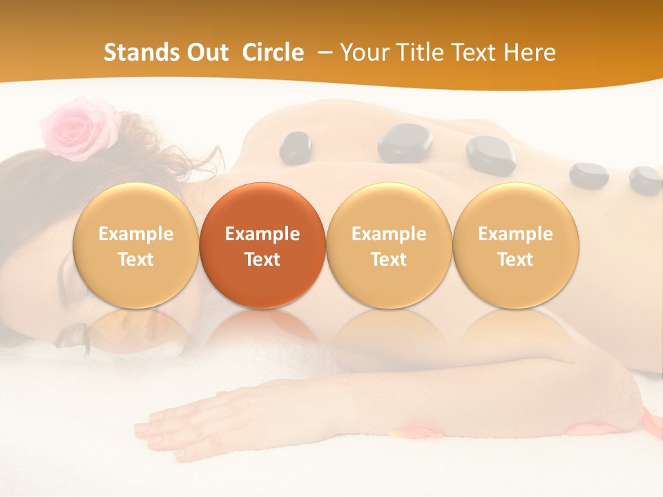 Towel Tone Relaxation PowerPoint Template