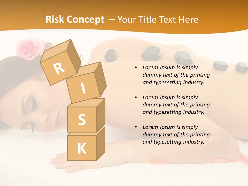 Towel Tone Relaxation PowerPoint Template