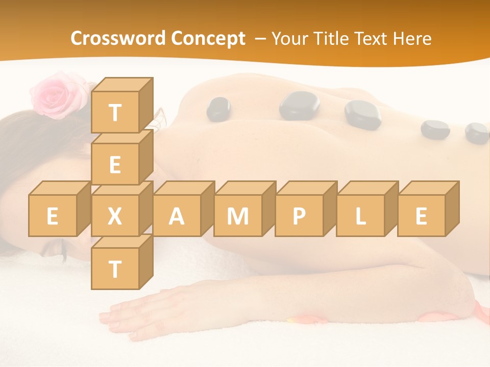 Towel Tone Relaxation PowerPoint Template