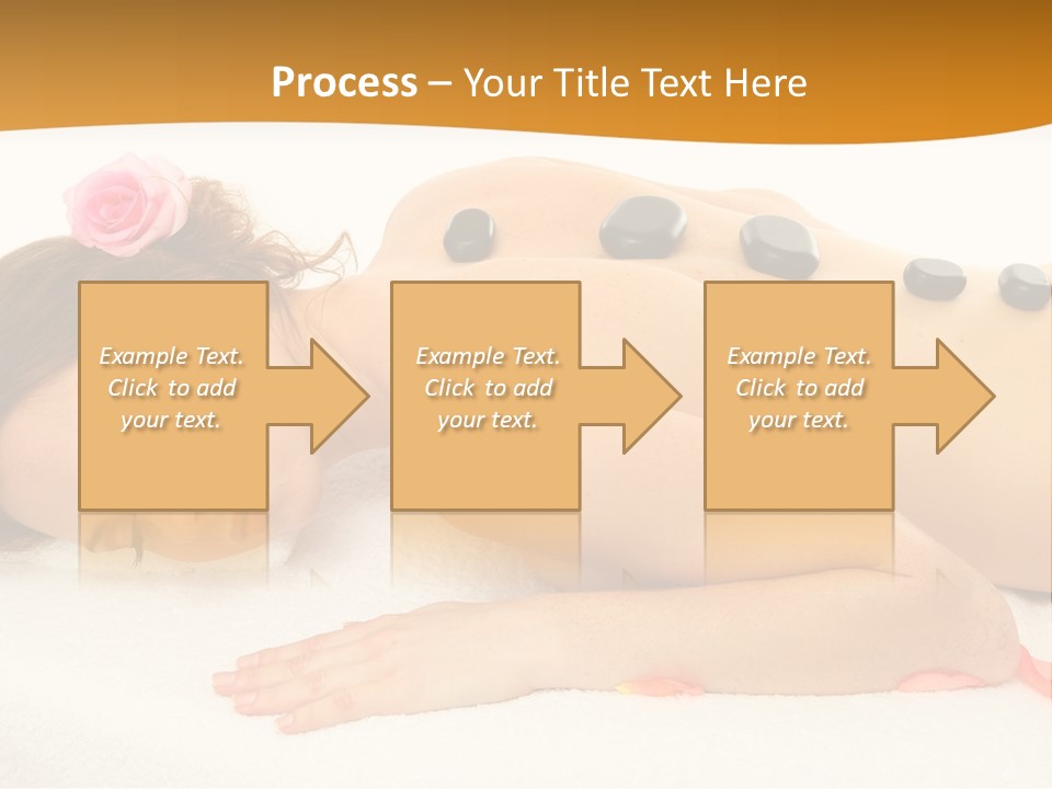 Towel Tone Relaxation PowerPoint Template