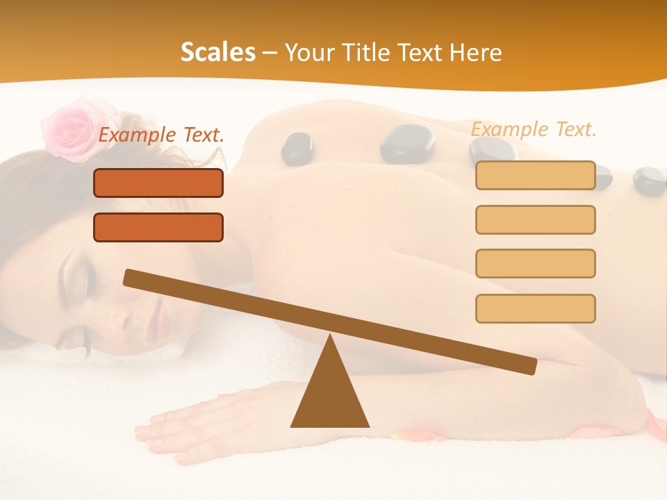 Towel Tone Relaxation PowerPoint Template