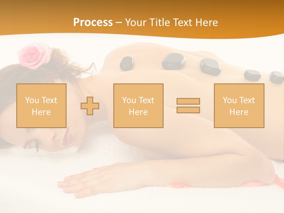 Towel Tone Relaxation PowerPoint Template